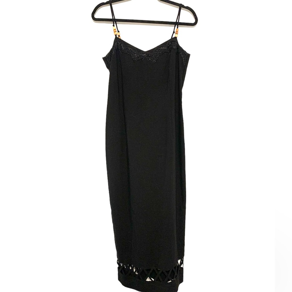 Farouche By Lori Weidner Black Maxi Dress